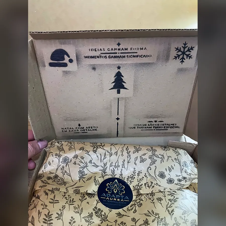 Entregue com cuidado — foto real (1 de 2)
