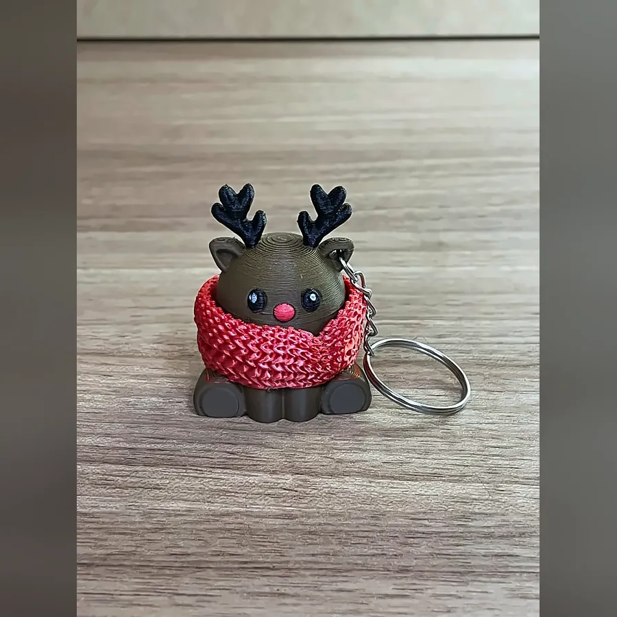 Chaveiro Rudolph — foto real